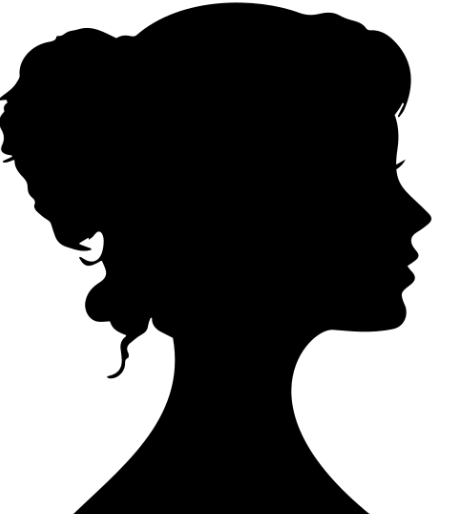silhouette vrouw 1