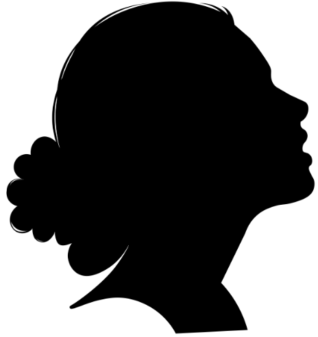 silhouette vrouw 3